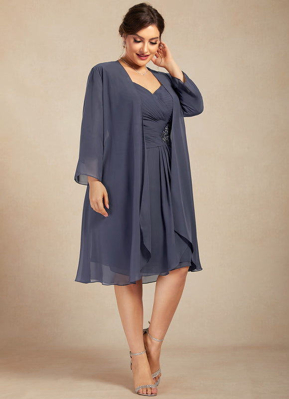 Robe Fourreau Élégance Chiffon - gallery 8