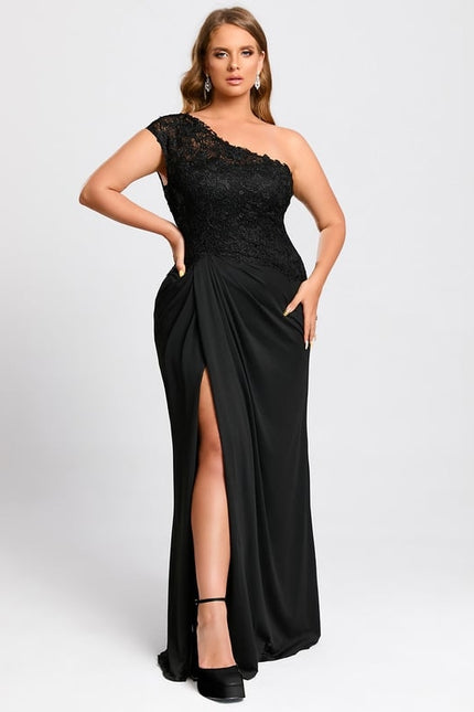 Robe Fourreau Éclat Noir Serenité - gallery 6