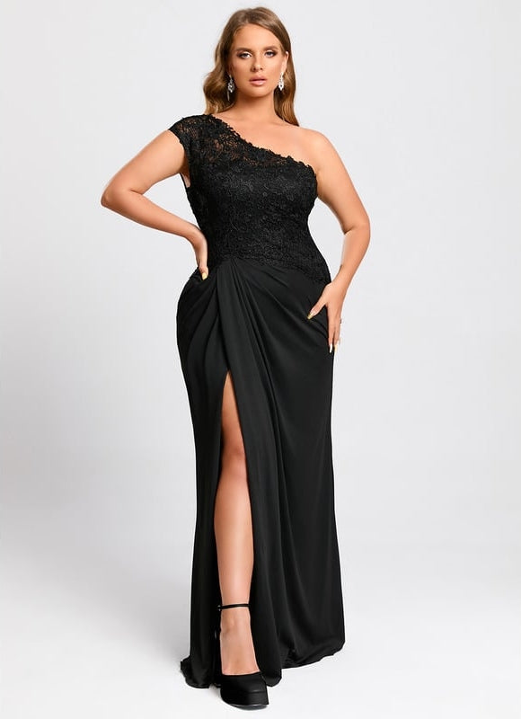 Robe Fourreau Éclat Noir Serenité - gallery 6
