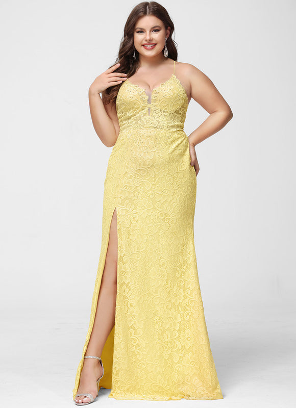 Robe Fourreau Jaune Lumineux - gallery 8