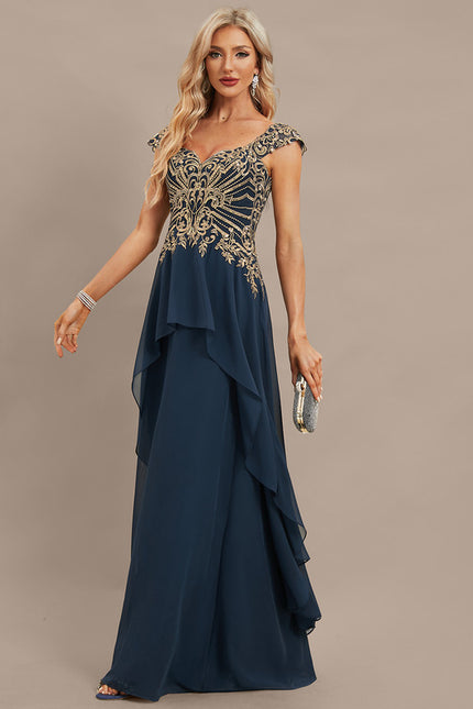 Robe Fourreau Soirée Étoilée - gallery 8