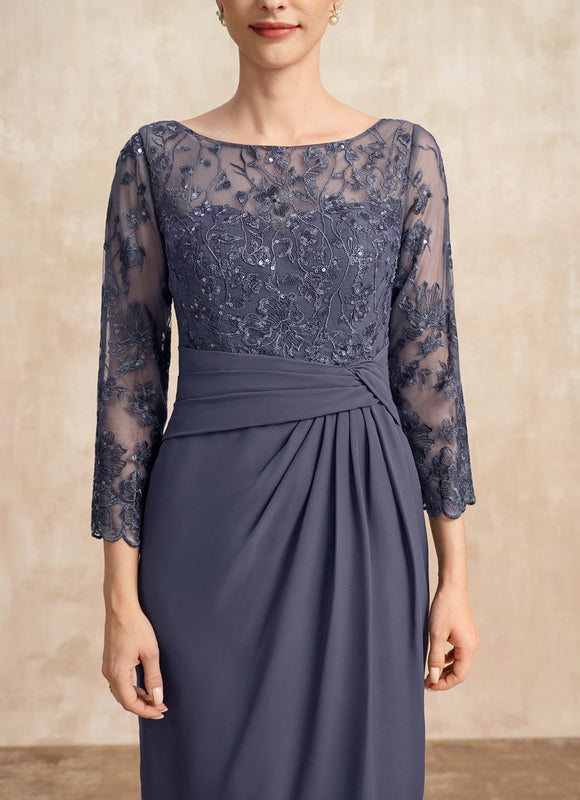 Robe Fourreau Mère Mariée Chic - gallery 4