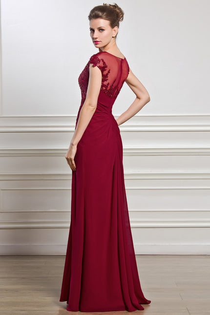 Robe Fourreau Rouge Élégance - gallery 1
