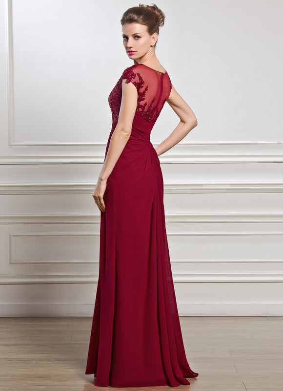 Robe Fourreau Rouge Élégance - gallery 1