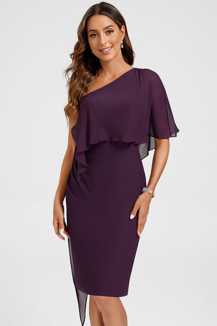 Robe Fourreau Volant - gallery 6