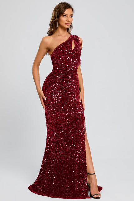 Robe Fourreau De Gala Scintillante - gallery 6