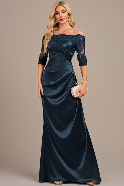 Robe Longue Fourreau Chic Pour Mariage