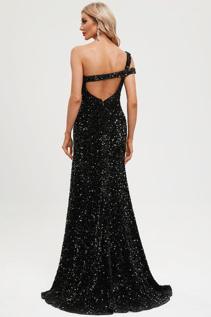 Robe Fourreau De Gala Scintillante - gallery 5
