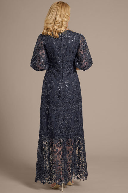 Robe Fourreau En Dentelle Chic - gallery 6
