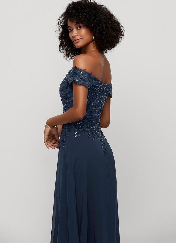 Robe Fourreau Mousseline - gallery 2