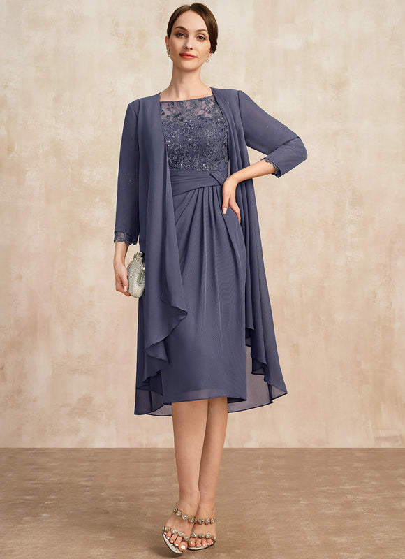 Robe Fourreau Mère Mariée Chic - gallery 8