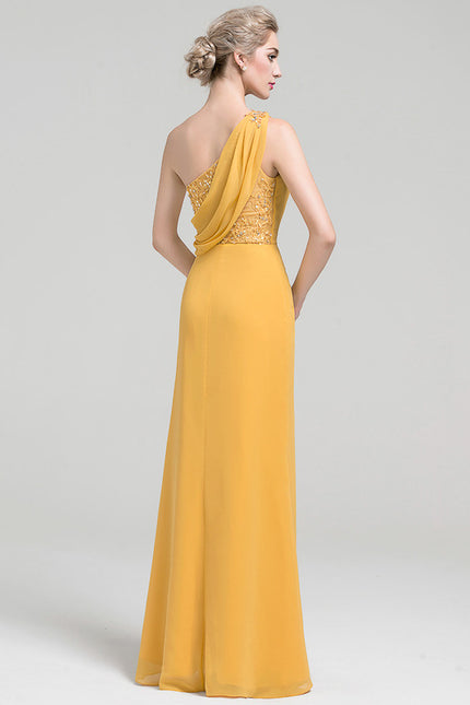 Robe Fourreau Jaune Couture - gallery 3