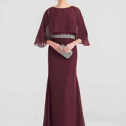 Robe Fourreau Bourgogne Élégant