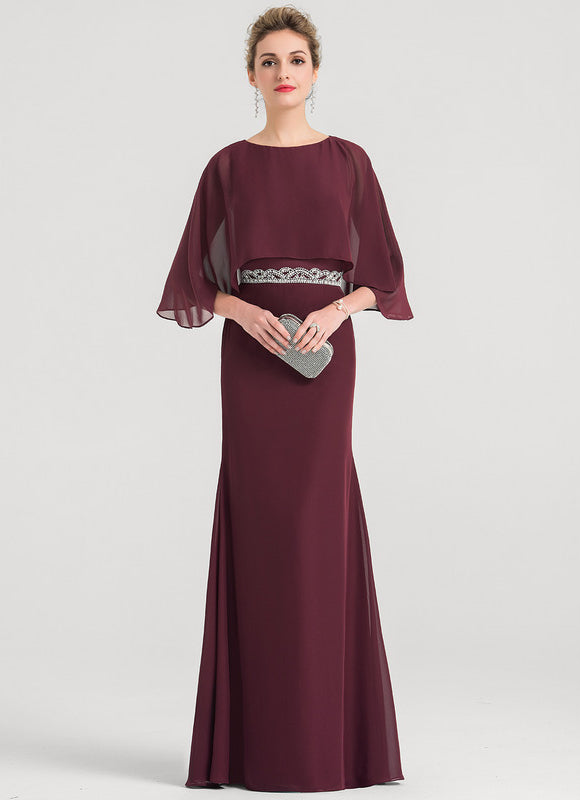 Robe Fourreau Bourgogne Élégant