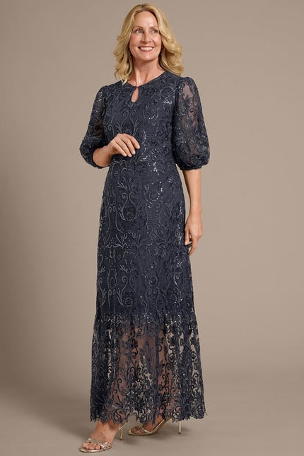 Robe Fourreau En Dentelle Chic - gallery 5
