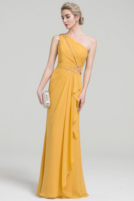 Robe Fourreau Jaune Couture