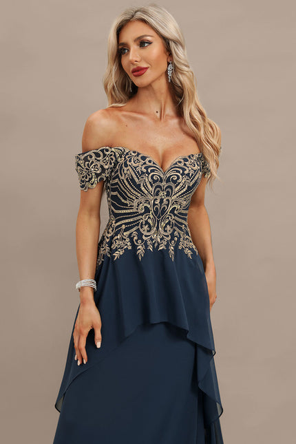 Robe Fourreau Soirée Étoilée - gallery 1