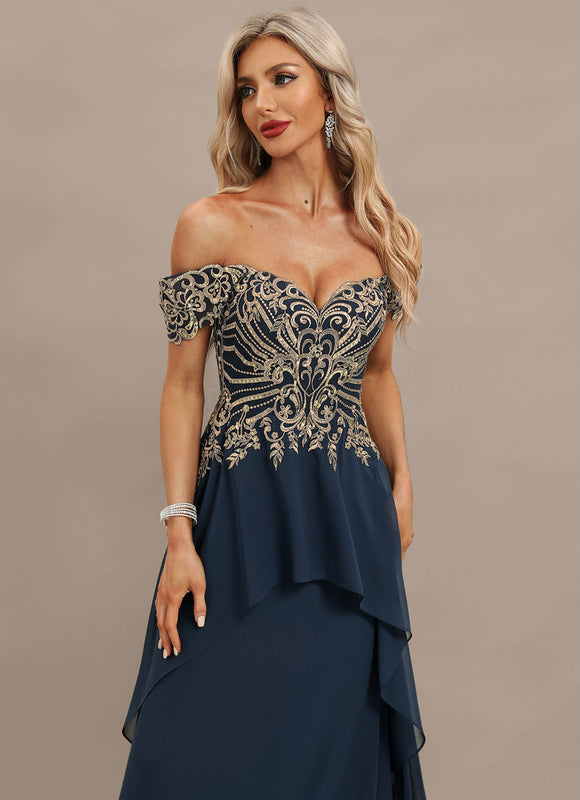 Robe Fourreau Soirée Étoilée - gallery 1