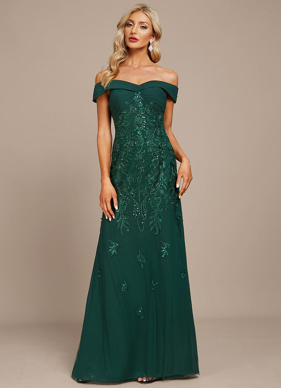 Robe Fourreau Émeraude Couture - gallery 4