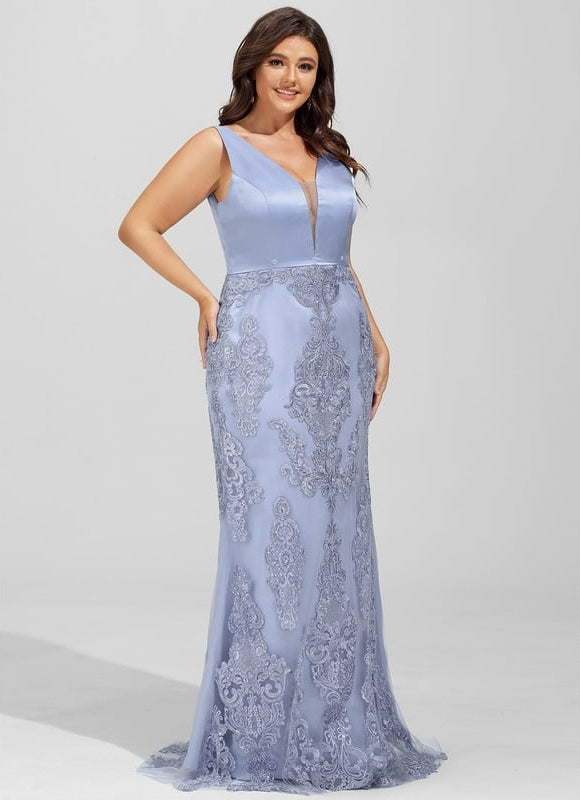 Robe Fourreau Satinée Sophistiquée - gallery 8