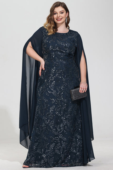 Robe Fourreau Éclat Marine - gallery 9