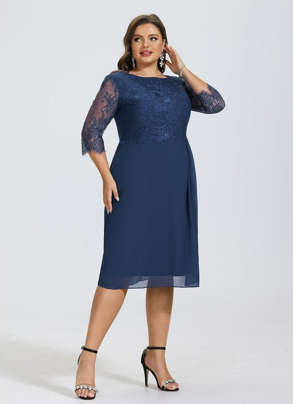 Robe Fourreau Ombre Élégante - gallery 9