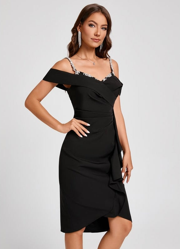 Robe Fourreau Création Strass - gallery 4