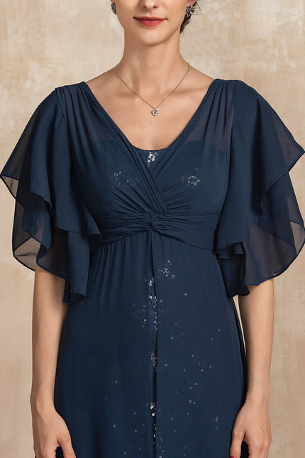 Robe Fourreau Sérénité Étoilée - gallery 1