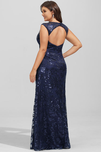 Robe Fourreau Lueur Mystique - gallery 9