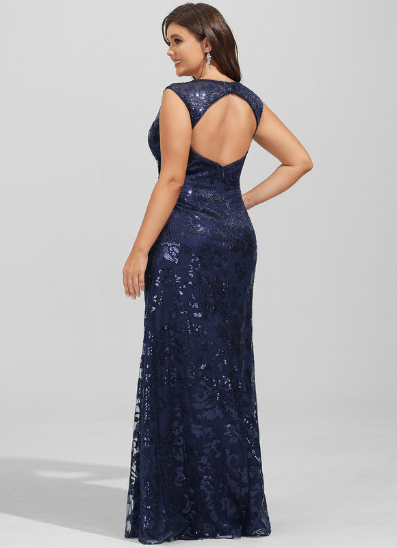 Robe Fourreau Lueur Mystique - gallery 9