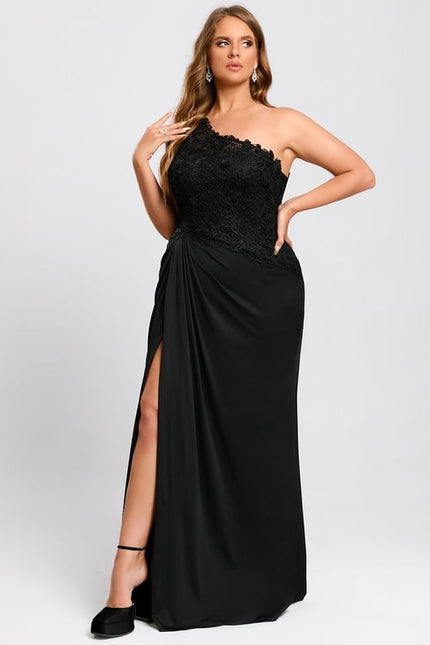 Robe Fourreau Éclat Noir Serenité - gallery 8