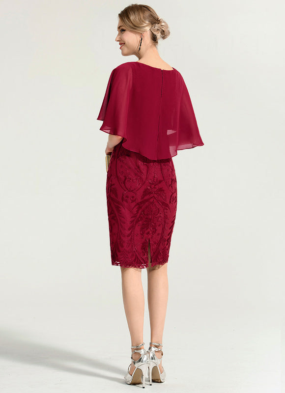 Robe Fourreau Nuit Florale - gallery 1