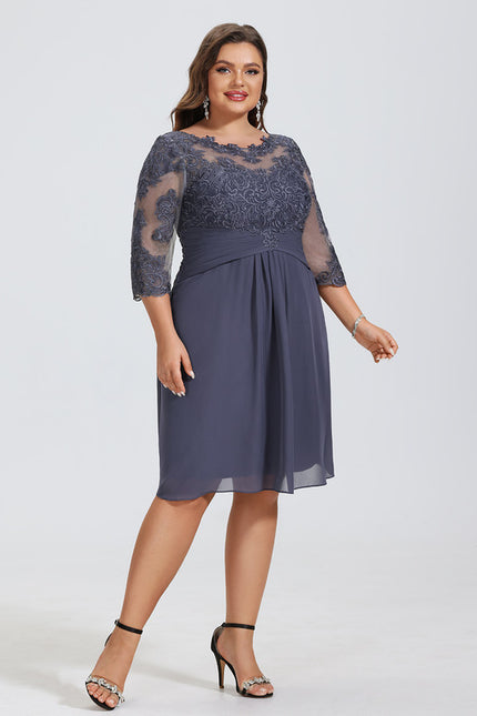 Robe Fourreau Nuit Florale - gallery 7