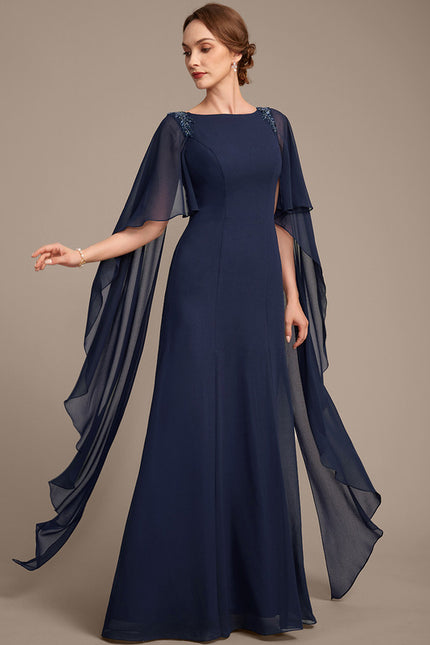 Robe Fourreau Mousseline Fluide - gallery 5