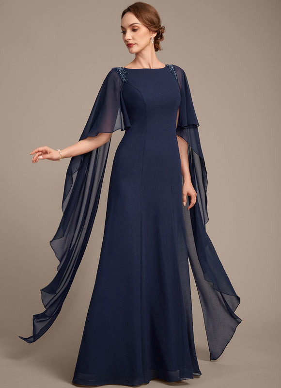 Robe Fourreau Mousseline Fluide - gallery 5