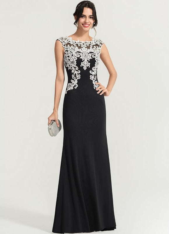 Robe Fourreau Sérénité Nocturne - gallery 2