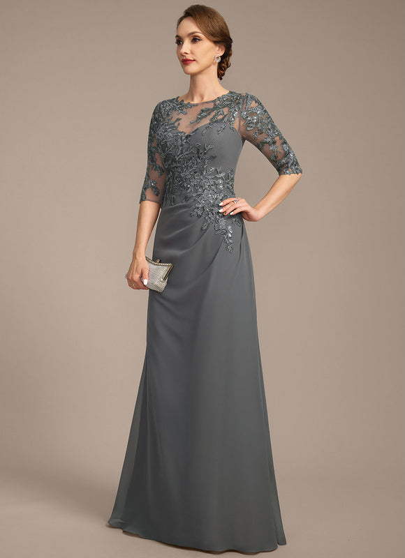 Robe Fourreau Longue Fluide - gallery 4