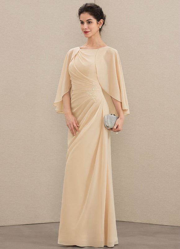Robe Fourreau Écrue Élégante - gallery 2
