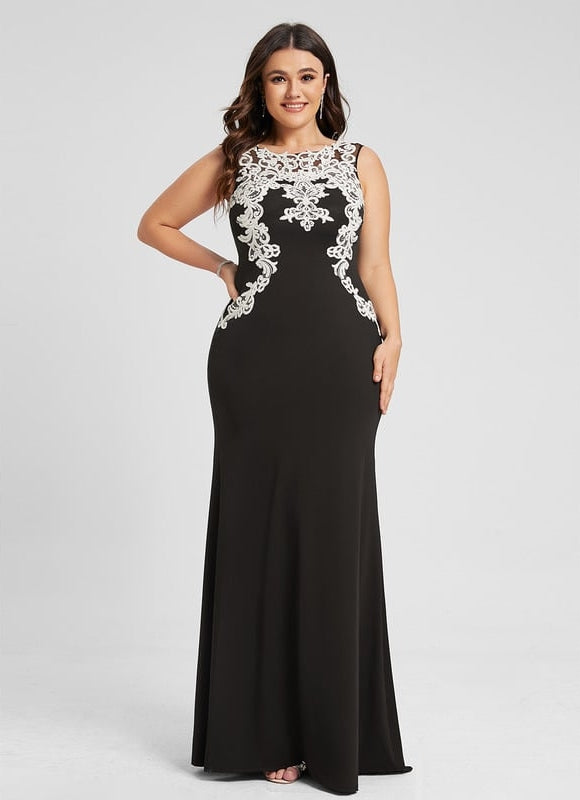 Robe Fourreau Sérénité Nocturne - gallery 7