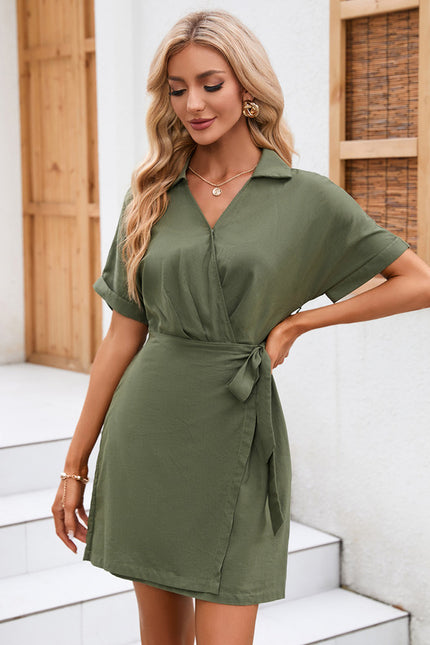 Robe Fourreau Kaki - gallery 2