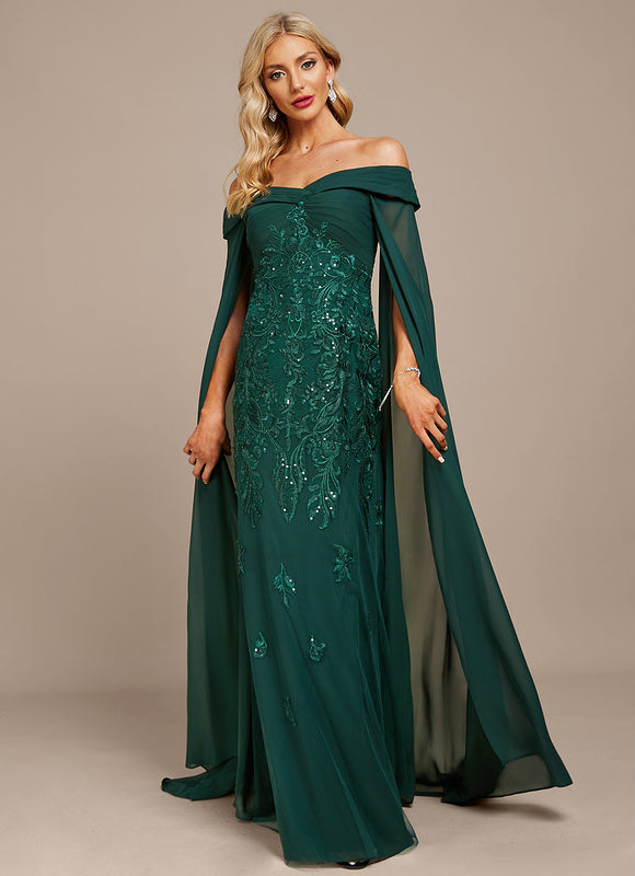 Robe Fourreau Émeraude Couture
