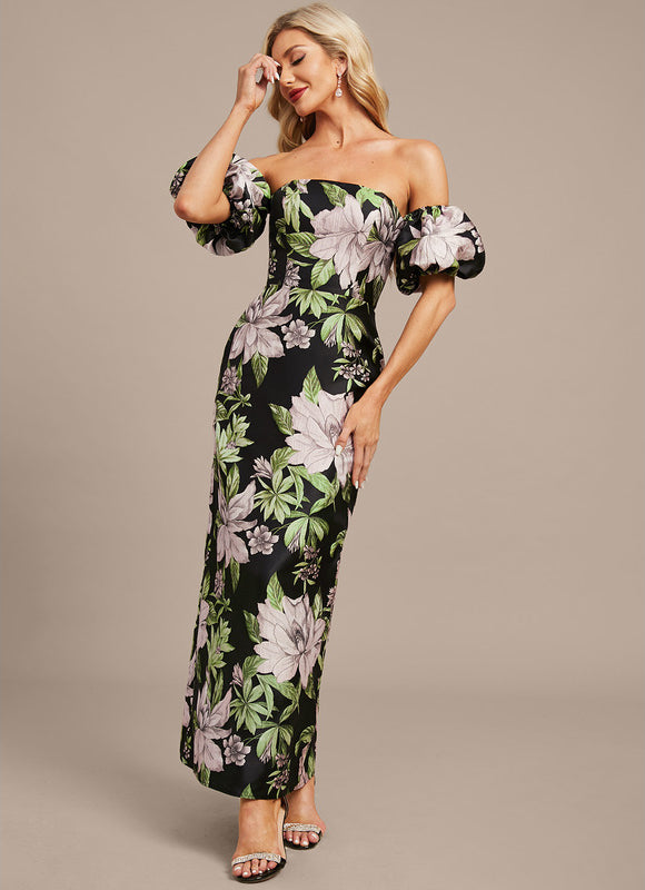 Robe Fourreau Florale Ajustée - gallery 6