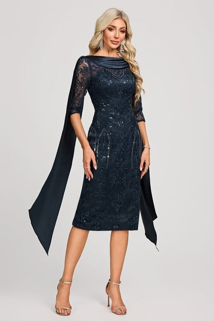 Robe Fourreau Col Benitier