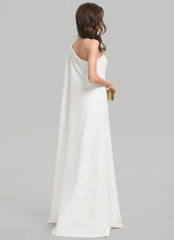 Robe Fourreau Épousée Satinée - gallery 1