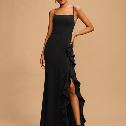 Robe Fourreau A Basque