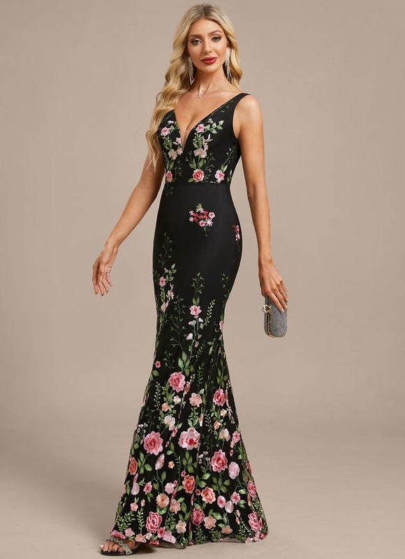 Robe Fourreau Decollete V - gallery 4
