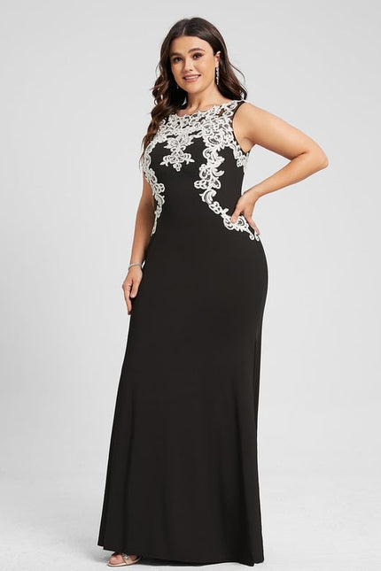 Robe Fourreau Sérénité Nocturne - gallery 9