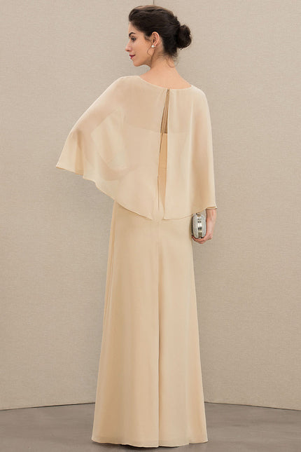 Robe Fourreau Écrue Élégante - gallery 3