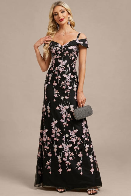 Robe Fourreau Col Bardot - gallery 2