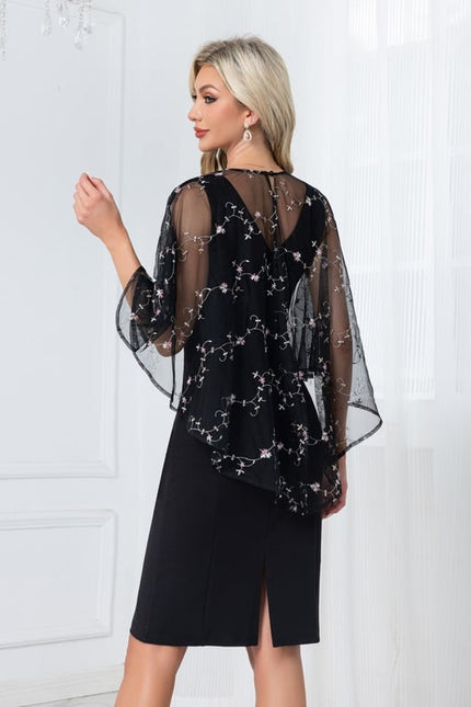 Robe Fourreau Avec Bolero - gallery 1